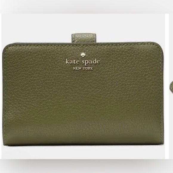 kate spade Handbags - NWT Kate Spade Forest Olive Green Leather Wallet